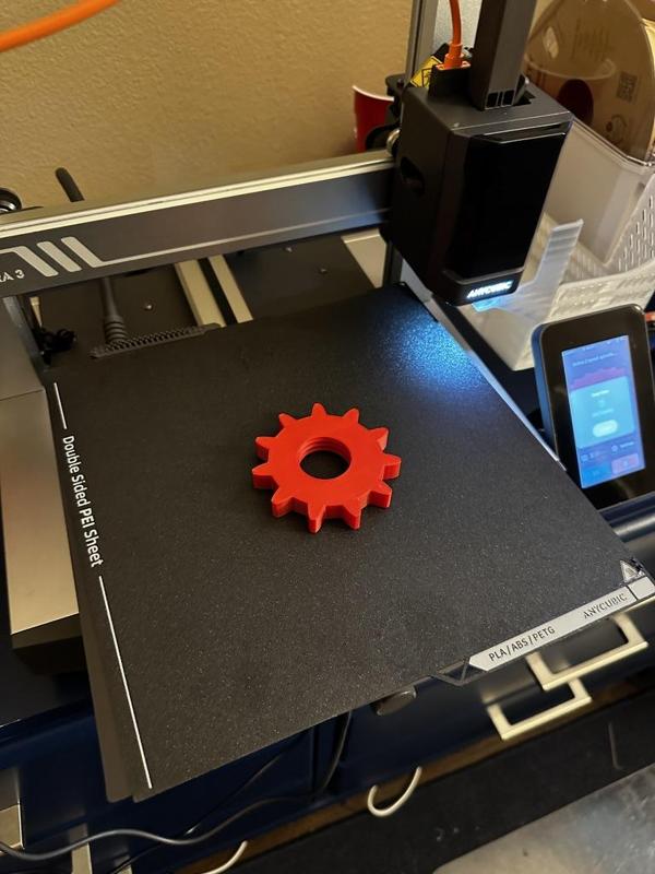 Kobra 2 threaded spindle locknut V2