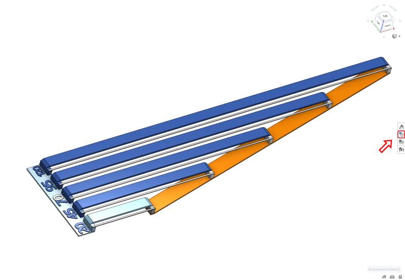 Parametric bridge calibration test model