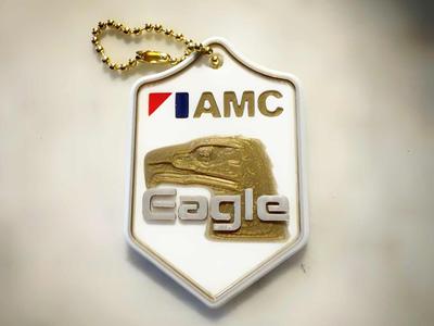 AMC Eagle Keychain