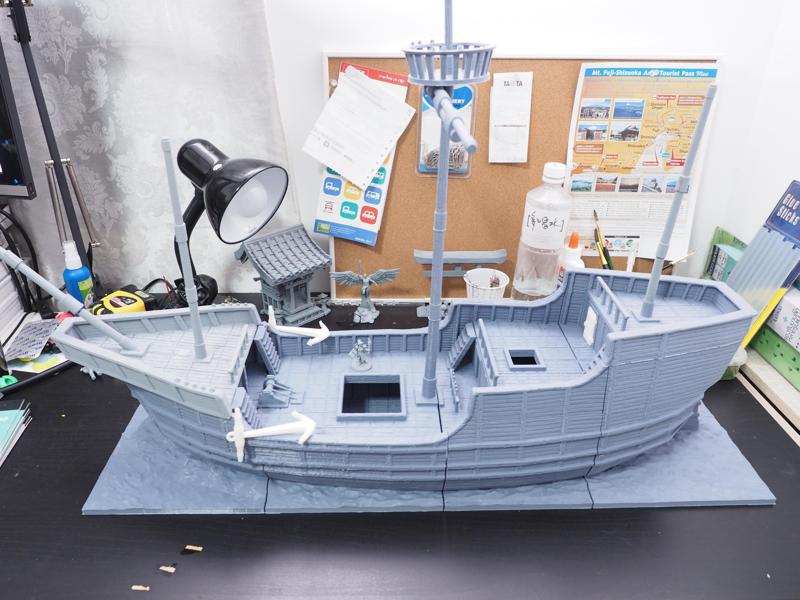 Dark Realms Medieval Scenery - Merchant Trading Ship