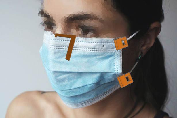 Build masks Kit with not having to Sew, include Nose clip