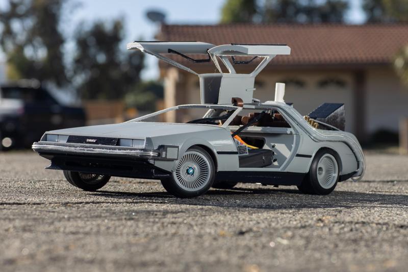 Delorean DMC-12/BTTF Time Machine 3D Printed RC Car
