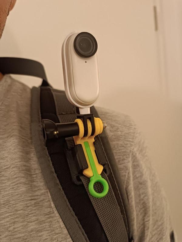 QUICK-CLIP system action camera mounts - GoPro, Insta360 Go2