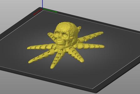 Death Whistle Octopus - The Whistle Fidget Toy