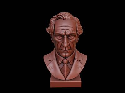 Bertrand Russell Bust