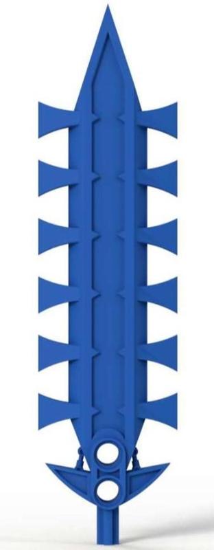 Bionicle Toa Tuyet's Barbed Broadsword