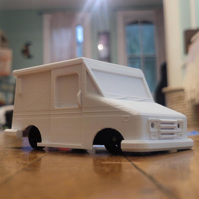 Jiabaile 1:43 scale USPS Mail Truck body
