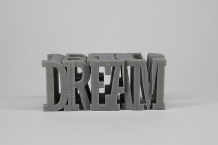 Text Flip, Dream Big