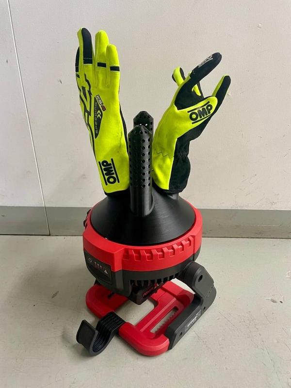 Glove dryer attachment for Einhell fan