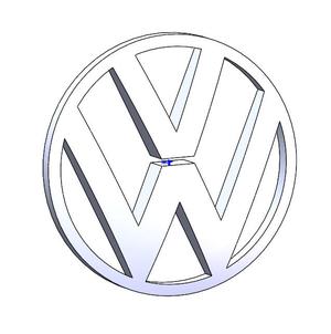 Volkswagen Car Key Logo