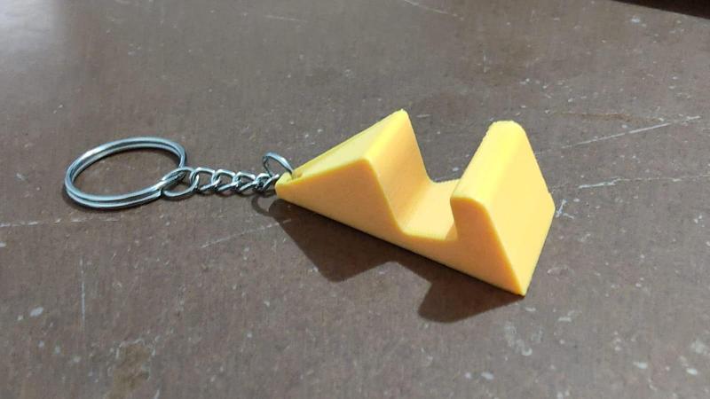 llavero porta celular