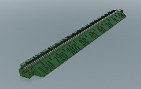 E-step calibration ruler
