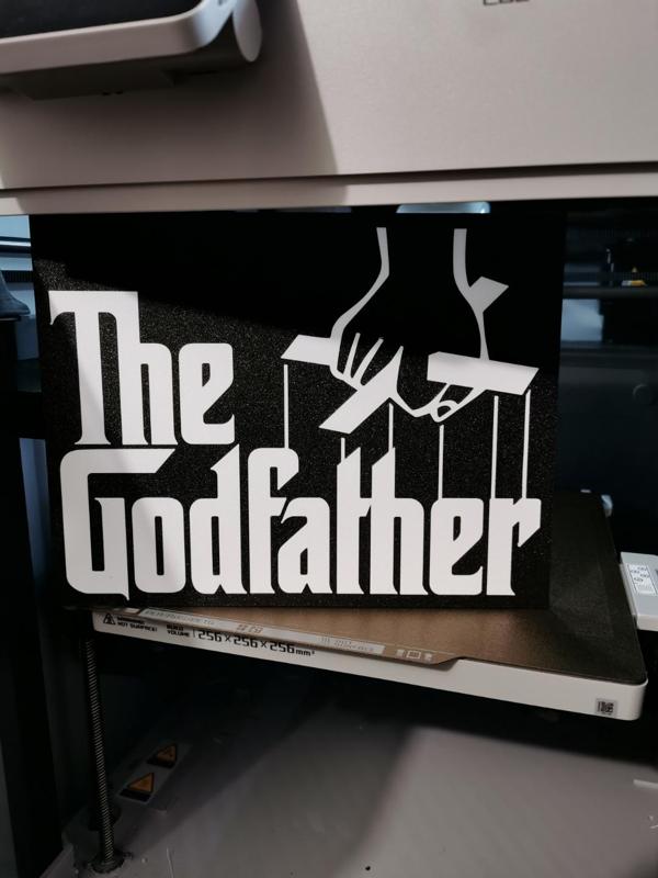 The Godfather Lightbox LED Lamp