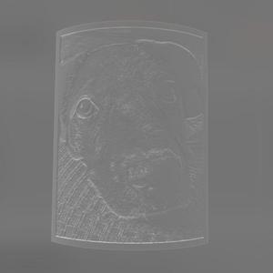 Litofania de mi perro