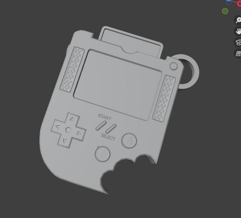 Gameboy Keychain