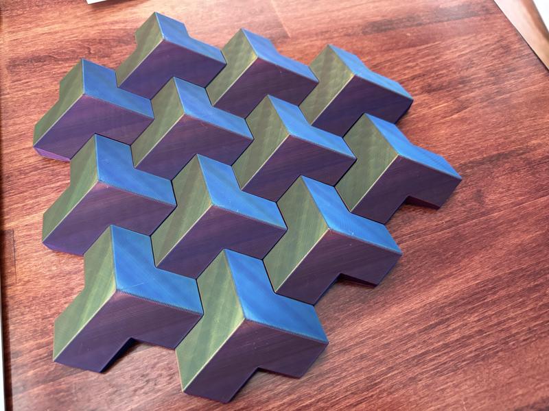 Trihexagon Wall Tile