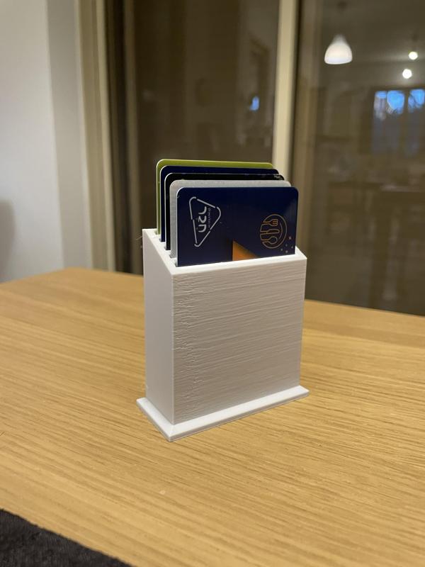 Inclined Cards Stand