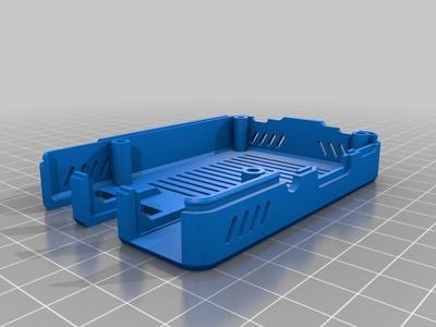 Pi 3B+ case with 2020 bracket