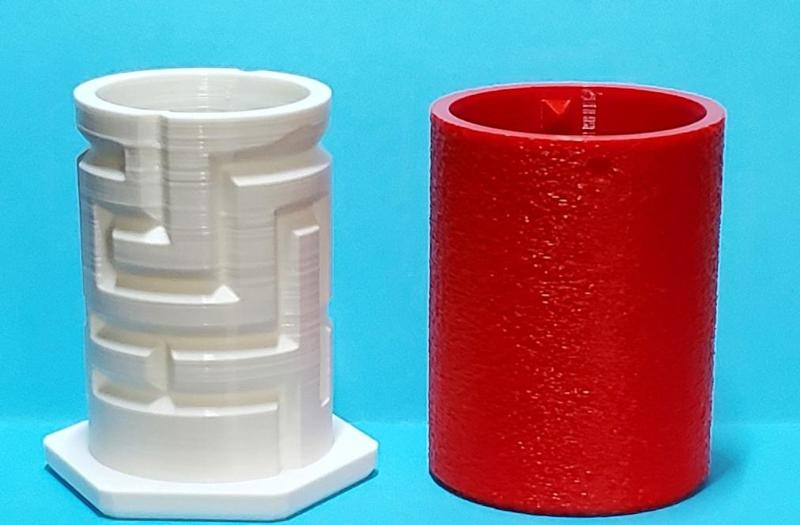 Cylinder Maze, Visible or Hidden