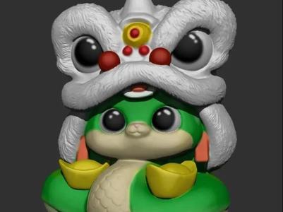 2025 Year of the Snake Mascot