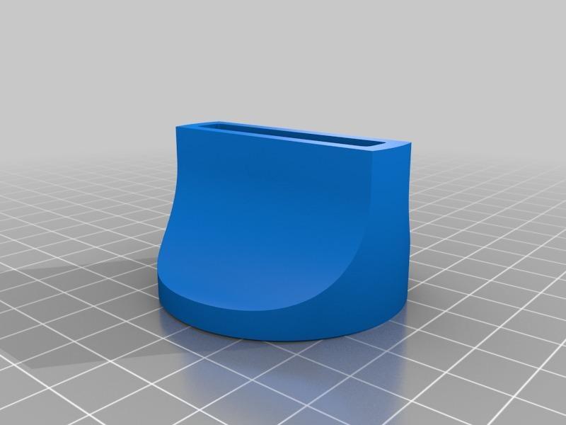 Replacement foot for the LC4 Chaiselongue by LeCorbusier