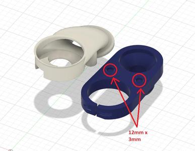 CNC Makita 700 701 Router Magnetic Dust Shoe w/ Metric Magnets