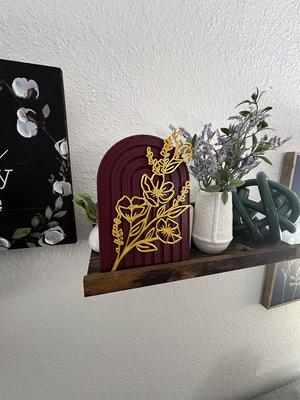 Boho Flower Wall Art