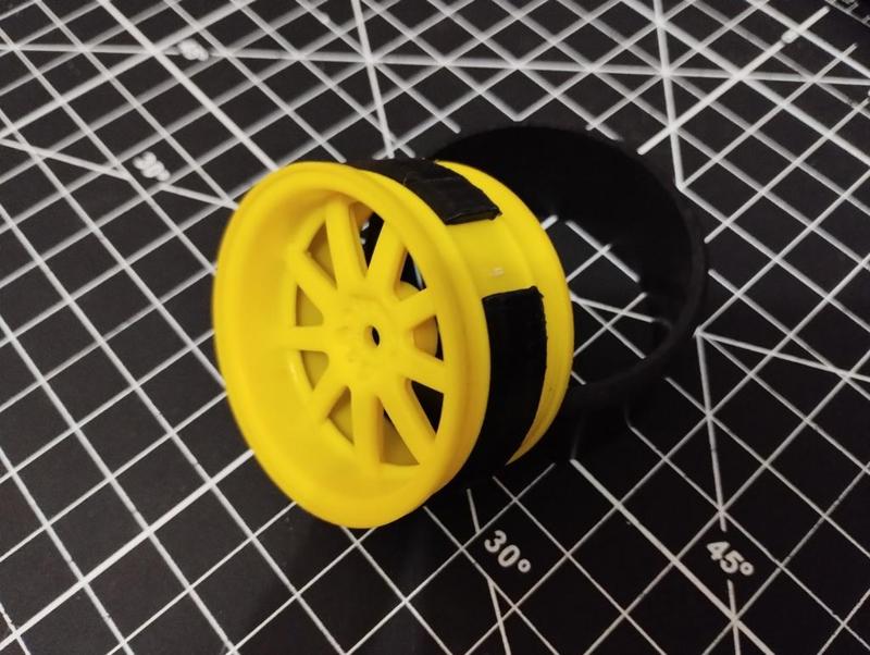 RC Car 1:10 Wheel Spacer Pressure Mount