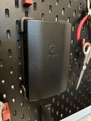 magnetic iFixit Mako Precision Bit Set holder for Ikea Skadis T-Nuts