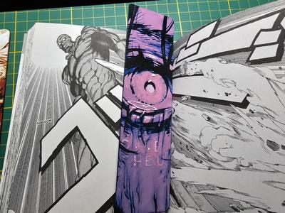 Eye girl bookmark HueForge