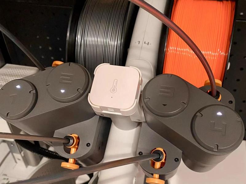 AMS Lite holder for Aqara temperature and humidity sensor, no supports needed, only 3.5g, 17 minutes