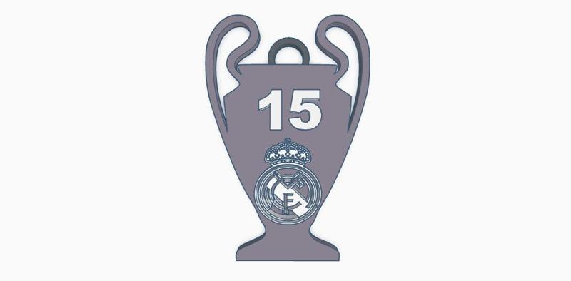 Key chain Real Madrid 15 V2