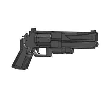 Helldivers p4 senator revolver prop