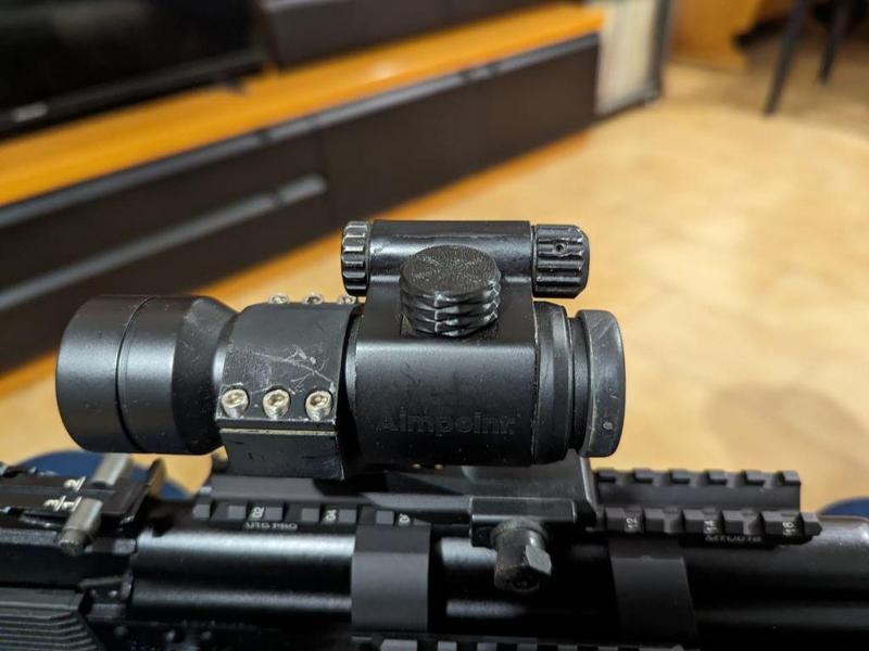 Aimpoint COMPC3 elevation and windage turret cap