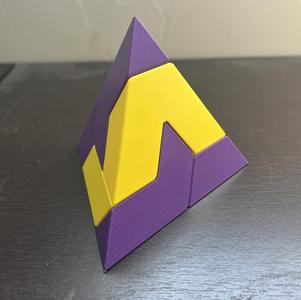 Four Piece Tetrahedron