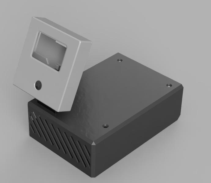Ender 2 Case with LCD Mount (magnetic)