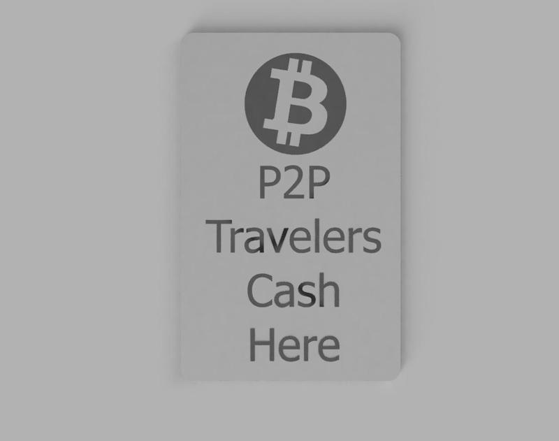 P2P Travelers Cash Card