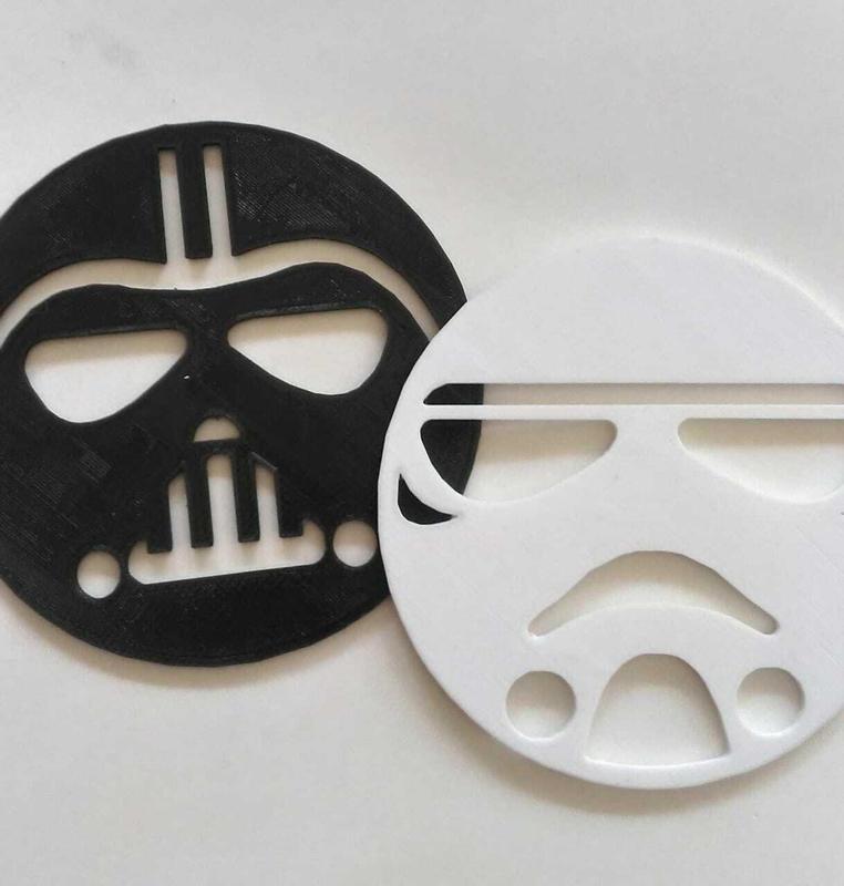 Star Wars Darth Vader+StormTrooper Coasters