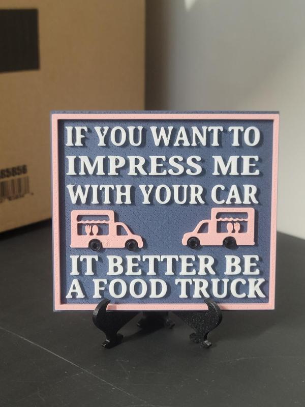 Food Truck Sign