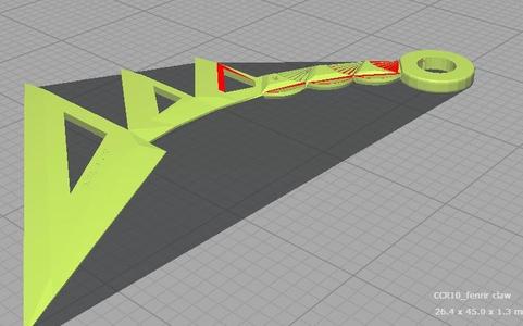 Fenrir Claw Airsoft Knife