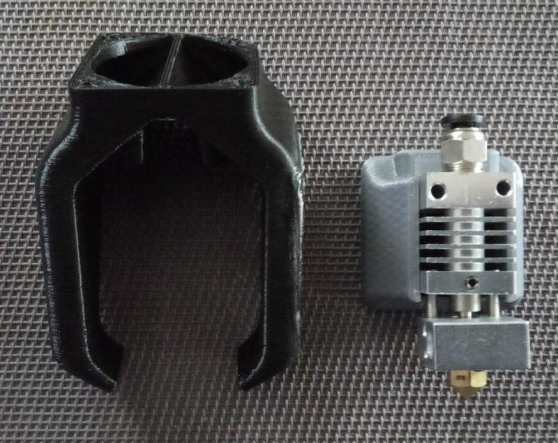 Hotend and Filament cooling system X6A 
