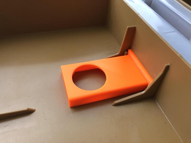 feeding inlet for candy