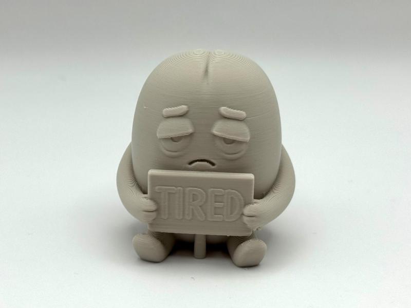 Coffee Bean Buddy – "Tired" Edition