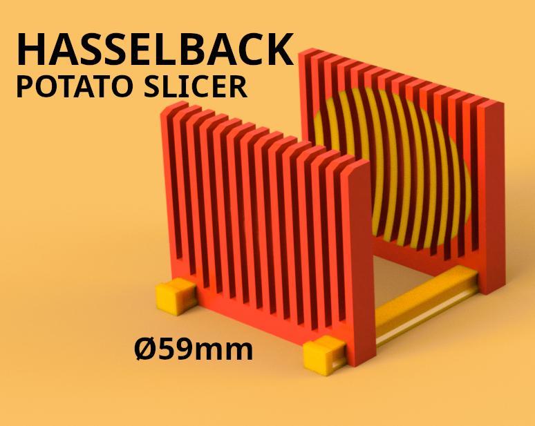 Hasselback Potato Slicer - Kitchen Food & Veg Slicer