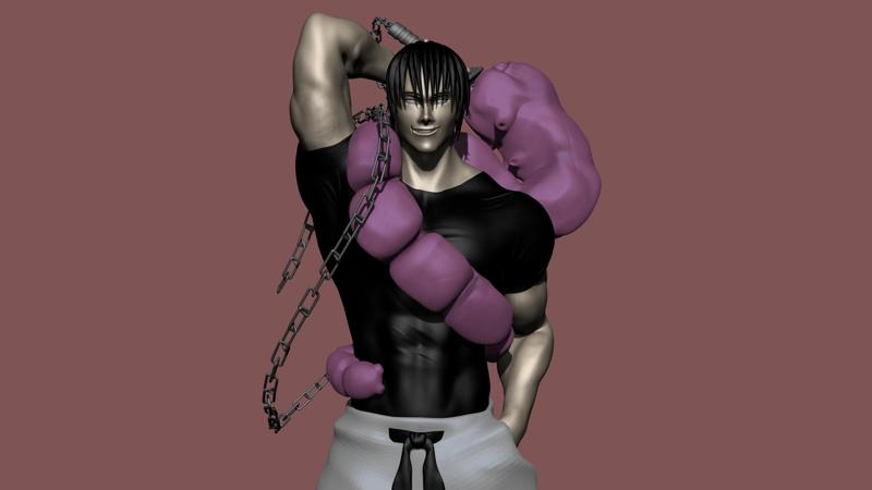 Jujutsu Kaisen Toji Zenin Action Figure