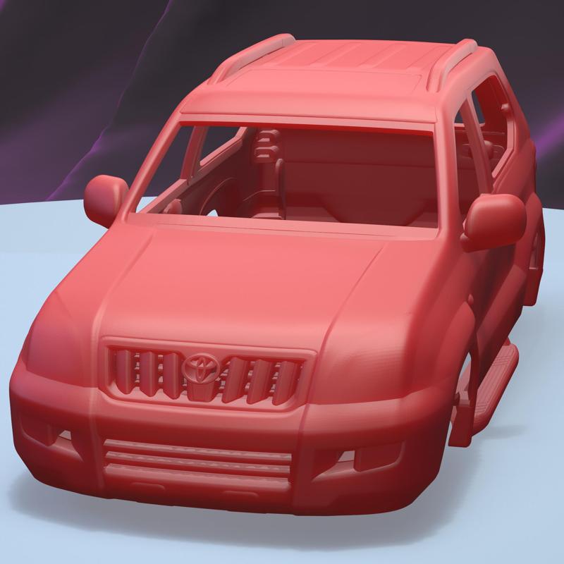 TOYOTA LAND CRUISER PRADO 2011  (1/24) printable car body