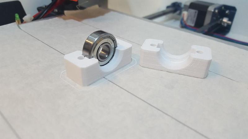 Bearing block diameter 28mm x 8mm. hole 10mm