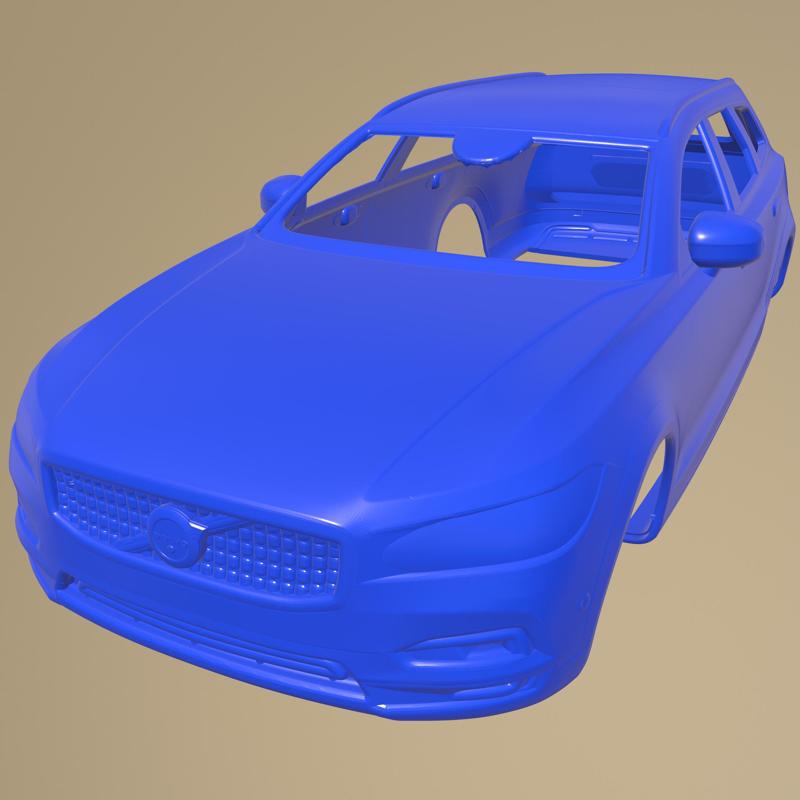 Volvo V90 Cross Country 2020 PRINTABLE CAR BODY