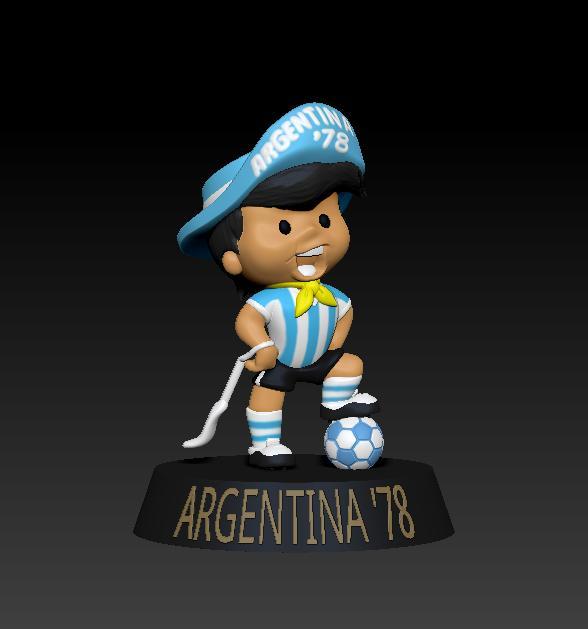 Gauchito world cup 78 Argentina