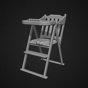 diorama miniature baby seat B1